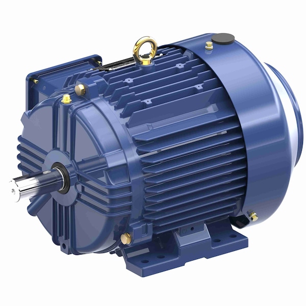 General Purpose Motor, 3 HP, 3 Ph, 60 Hz, 230/460 V, 3600 RPM, 182T Frame, TEFC